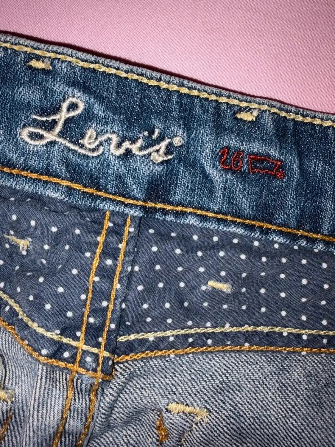 Short feminino Levi's tamanho 26 em muito bom estado – photo 8